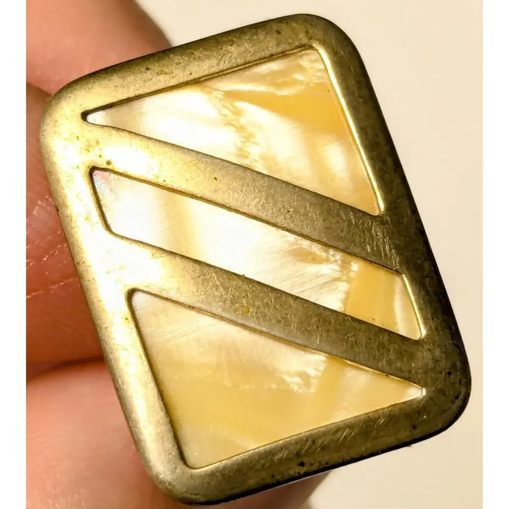 MCM vintage goldtone